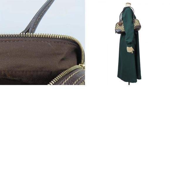 GUCCI Brown Leather Boston Bag - Picture 10 of 11